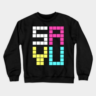 SAYU - multicolor Crewneck Sweatshirt